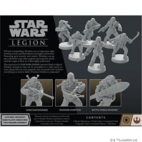 Star Wars Legion Atomic Mass Games Rebel Expansions: Wookie Warriors 2021 , Unit Expansion, Miniatures Game, Ages 14+, 2 Pla