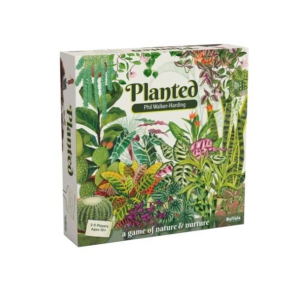 Planted Game by Phil Walker-Harding - Buffalo Games - Collectionnez et entretenez vos plantes dintérieur. - Soirée de jeu po