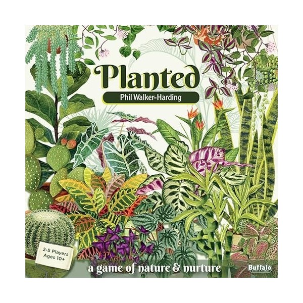 Planted Game by Phil Walker-Harding - Buffalo Games - Collectionnez et entretenez vos plantes dintérieur. - Soirée de jeu po