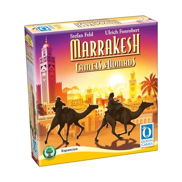 Queen Games - 28471 -Marrakech Extension 1 : Camels & Nomads