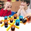 2 Players Tic Tac Toe Big Eat Small Game Parent-Child Interactive | Surprise Tic Tac Toe, Gobble Game | Board Game Indoor, Fa