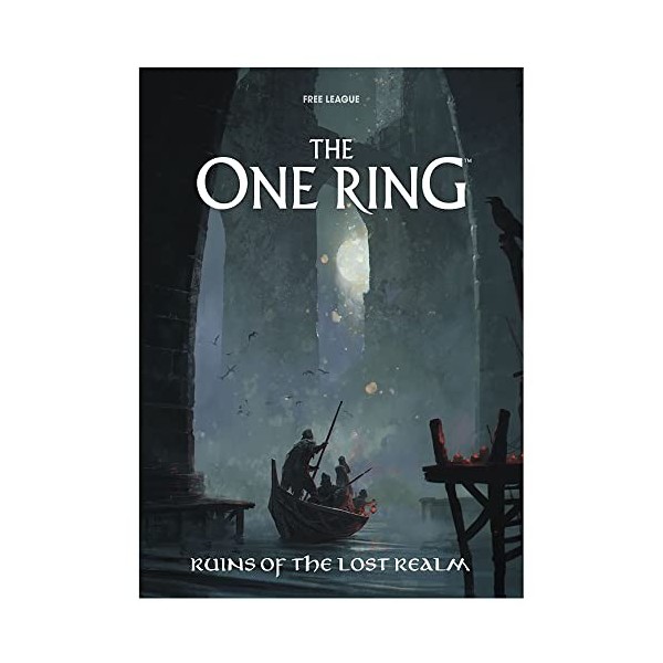 Free League The One Ring : Ruins of The Lost Realm – Livre dextension à couverture rigide, RPG Medium