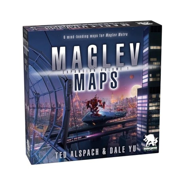 Maglev Maps: Volume I by Bezier Games, Jeu de société de stratégie