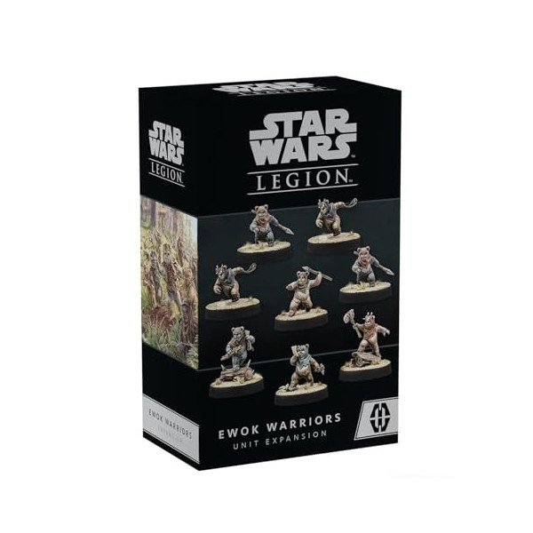 Atomic Mass Games Extension Star Wars Legion Ewok Warriors - Jeu de bataille à deux joueurs - Jeu de figurines - Jeu de strat