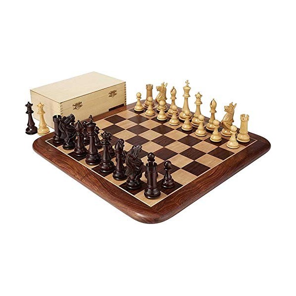 Rosewood Set Storage Box - 6" King Height Intelligence Exchange Game Party Intellectual Entertainment 