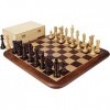 Rosewood Set Storage Box - 6" King Height Intelligence Exchange Game Party Intellectual Entertainment 