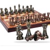 Retro Game Set High-End Ornaments Oversized Piece FolWooden Board Educational Toy Game Color : B B 