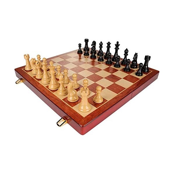 Retro Game Set High-End Ornaments Oversized Piece FolWooden Board Educational Toy Game Color : A A 