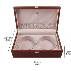 BBZY Weiqi Standard Go Game Set avec boîte de Rangement Jeu de société de stratégie Classique avec pièces déchecs convexes p