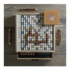Scrabble Luxe Maple Edition Meuble rotatif en bois massif