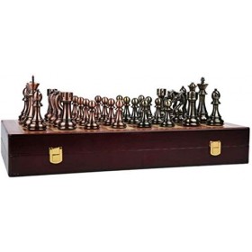 NIVOK Set Checkers Game Board - Jeu magnétique Pliant 2 en 1. Le Grand Jeu de stratégie de Voyage est 20 X 20, International