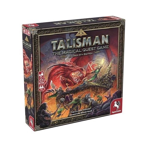 Pegasus Spiele 56200E Talisman Revised 4th Edition Board Game