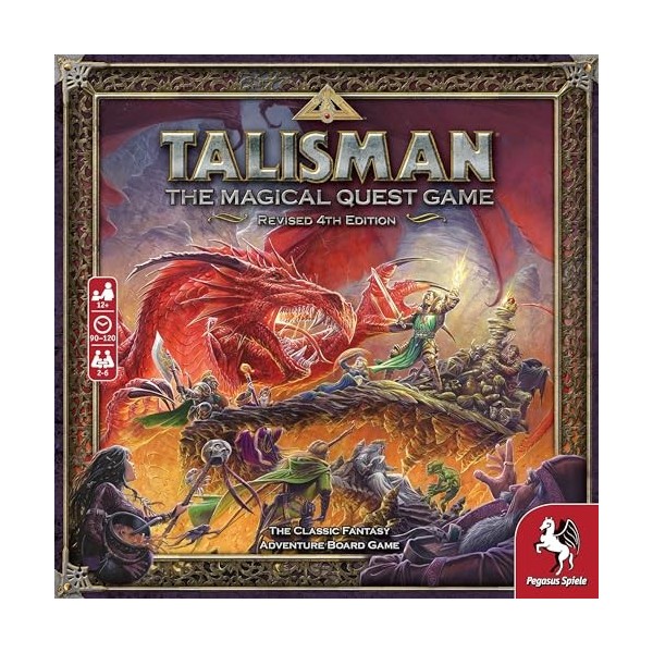 Pegasus Spiele 56200E Talisman Revised 4th Edition Board Game