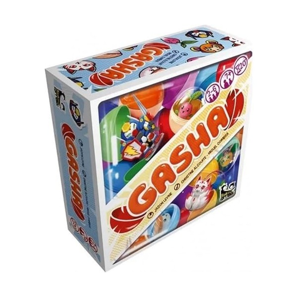 Bankiiiz Editions Gasha - Jeu de Cartes - Version française/Anglaise - Jeu de société Collection - Jeu de société Familial