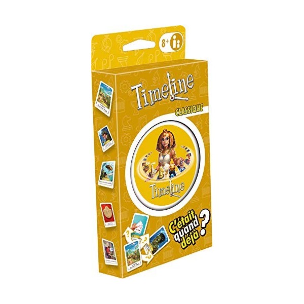 Zygomatic - Timeline : Classique - Édition 2021 - Jeu de société - À partir de 8 ans - 2 à 6 joueurs - 15 minutes
