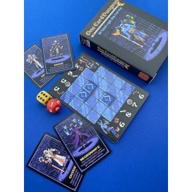 Little Rocket Games ONE CARD DUNGEON Expansion MGUF-YN RETURNS Jeu de Table en Italien et Anglais