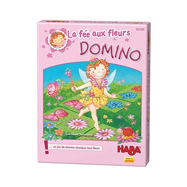 HABA-La Fée Aux Fleurs Domino, 302360