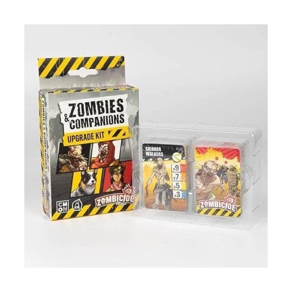 Asmodee - Zombicide, Deuxième Édition: Zombies Et Compagnons, Kits de Mise à niveau, Extension De Jeu De Table, Édition En It