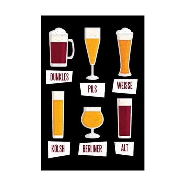 Beer Variety Dunkles Pils Weisse Kolsh Berliner Alt: Hangman Puzzles | 110 Game Sheets | Mini Game | Clever Kids | 6 X 9 in |