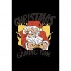 Christmas is Gaming Time Gamer Santa Claus Funny Play: Hangman Puzzles | 110 Game Sheets | Mini Game | Clever Kids | 6 X 9 in