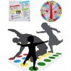 Twister Jeu, Jeu de Societe dAdresse Rigolo, Twister Balance Floor Jeu Pad, Jeux de Jardin, pour Permettre Aux Familles et A