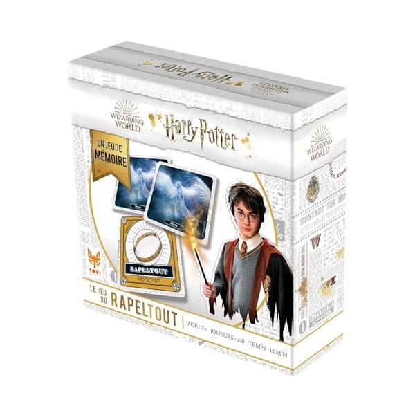 Topi Games - Harry Potter - Le Rapeltout - Jeu de société - Jeu de Cartes - Famille - A partir de 7 ans - 2 à 8 joueurs - HP-