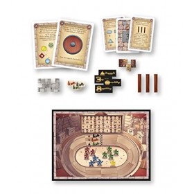 Clementoni - Escape Game - Enquête à Rome - Format Poche - Jeu de Réflexion - Cartes et Plateau de Jeu - Résolutions dEnigme