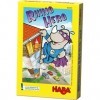 HABA 302203 - Rhino Hero, jeu dempilage en 3D pour 2 à 5 super-héros âgés de 5 ans et plus, avec des règles simples pour sa