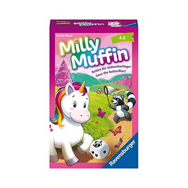 Ravensburger 20670 – Milly Muffin, Licorne coopérative Jeu pour Enfants à partir de 4 Ans