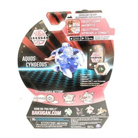 Bakugan, Aquos Cyndeous, créature transformable de 5,1 cm de haut, à partir de 6 ans