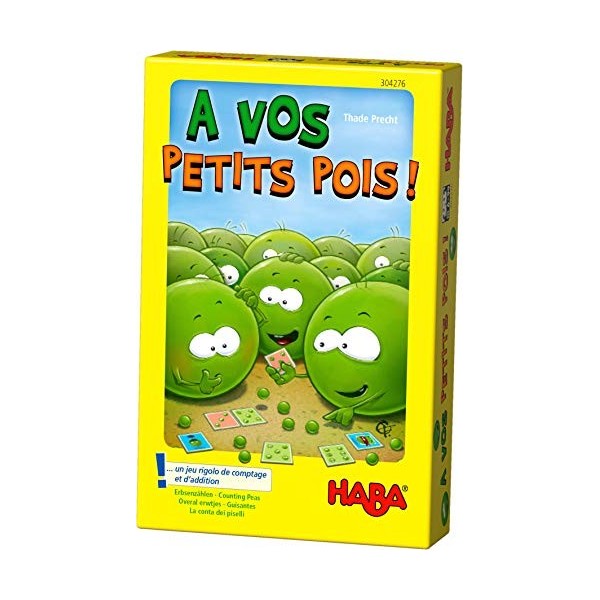 HABA- A Vos Petits Pois, 304276, Coloré