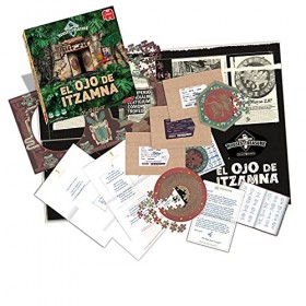 Jumbo - Escape Quest LŒil dItzamna, Jeu de société Qui simule Une expérience évasion Room et Puzzle Adulte à partir de 16 A