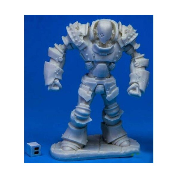 1 x Iron Golem - Reaper Bones Figurine pour Jeux de Roles Plateau - 77514