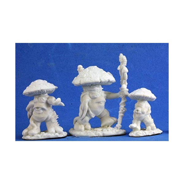 1 x Hommes Champignons - Reaper Bones Figurine pour Jeux de Roles Plateau - 77345