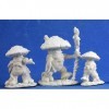 1 x Hommes Champignons - Reaper Bones Figurine pour Jeux de Roles Plateau - 77345
