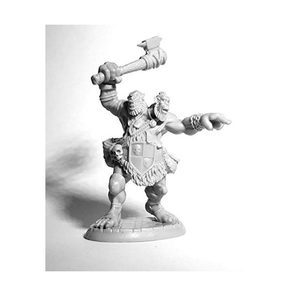 Pechetruite 1 x Ettin - Reaper Bones Figurine pour Jeux de Roles Plateau - 77706