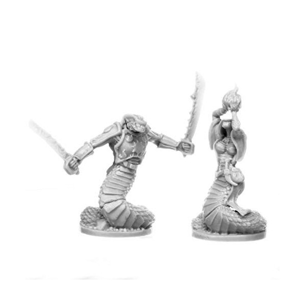 Pechetruite 2 x Nagendra Leaders - Reaper Bones Figurine pour Jeux de Roles Plateau - 77693