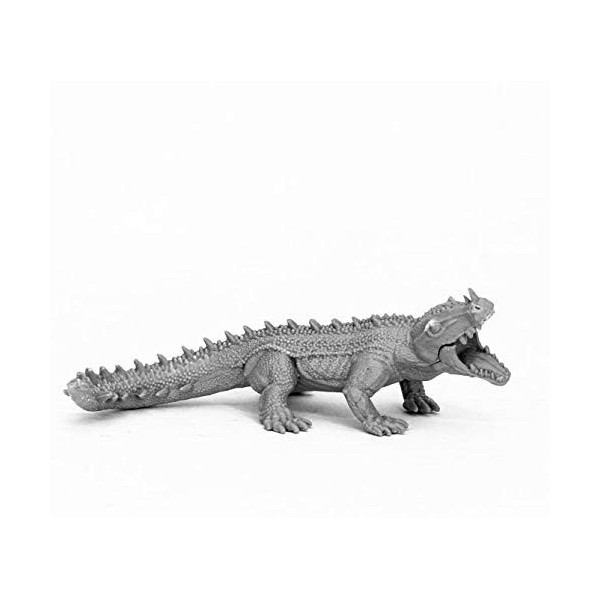 Pechetruite 1 x HORNSLASHER Crocodile - Reaper Bones Figurine pour Jeux de Roles Plateau - 44068
