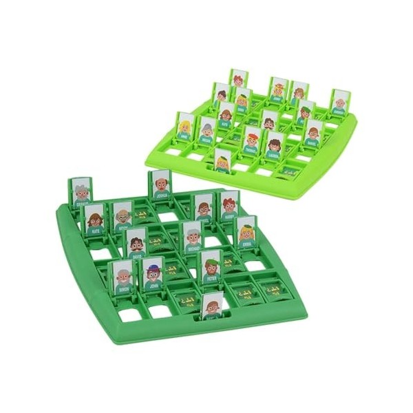 perfk Jeu de devinettes de Personnages, Jeu de Puzzle Amusant, capacités de raisonnement logique, Jeu de, Jeu de société pour