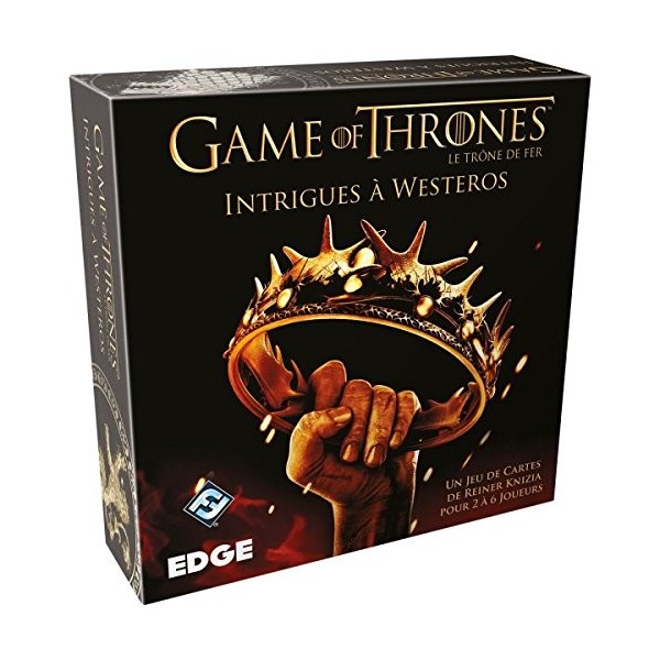 Edge | Game of Thrones Le Trône de fer : Intrigues à Westeros | Jeu de société | À partir de 8 ans | 2 à 6 joueurs | 15 à 30 