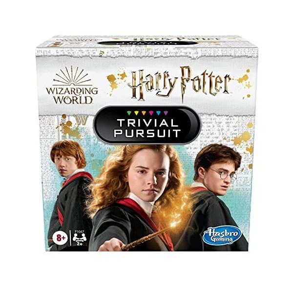 Hasbro Gaming Trivial Pursuit : édition Wizarding World Harry Potter, Jeu-questionnaire, dès 8 Ans, Multicolore