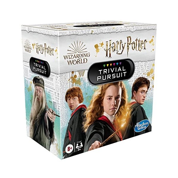 Hasbro Gaming Trivial Pursuit : édition Wizarding World Harry Potter, Jeu-questionnaire, dès 8 Ans, Multicolore
