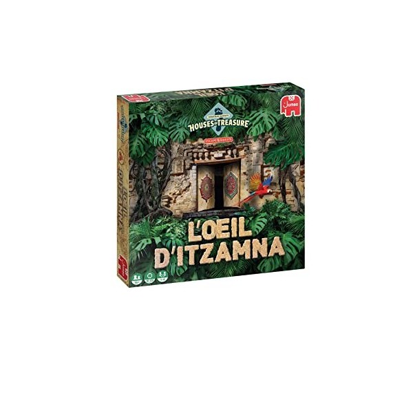 Jumbo Jumbo - Escape Game LŒil dItzamna - Jeu De Plateau A Enigmes - Hériteras-tu dune fortune - Puzzle Ados, Adultes - A 