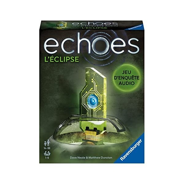 Ravensburger - Echoes LÉclipse - Jeu denquête audio pour adultes et enfants dès 14 ans - De 1 à 4 joueurs - Fonctionne avec