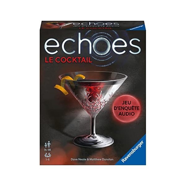 Ravensburger - Echoes LÉclipse - Jeu denquête audio pour adultes et enfants dès 14 ans - De 1 à 4 joueurs - Fonctionne avec