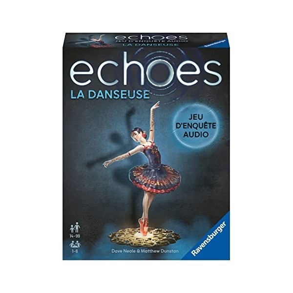 Ravensburger - Echoes LÉclipse - Jeu denquête audio pour adultes et enfants dès 14 ans - De 1 à 4 joueurs - Fonctionne avec