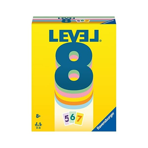 Ravensburger - Level 8 - Jeu de cartes pour toute la famille - De 2 à 6 Joueurs à partir de 8 Ans - Mixte - 20865 - Multilin