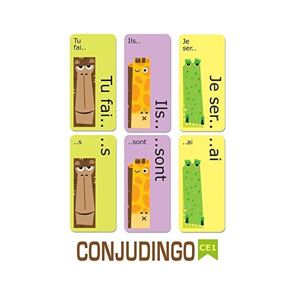 ConjuDingo CE1 - jeu de conjugaison