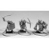 6 x Goblin SKIRMISHERS - Reaper Bones Figurine pour Jeux de Roles Plateau - 77445