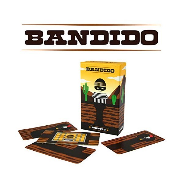 Helvetiq , Bandido , Card Game , Ages 6+ , 1 - 4 Players